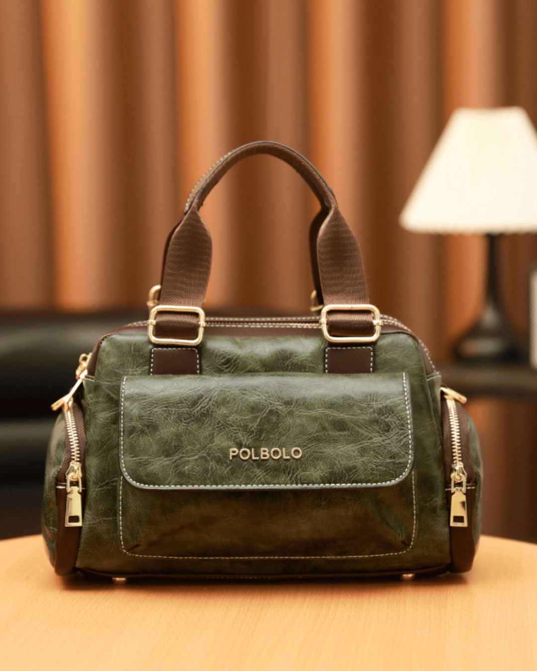 Borsa multiscomparto vintage Valersia Polbolo | Design spazioso e funzionale