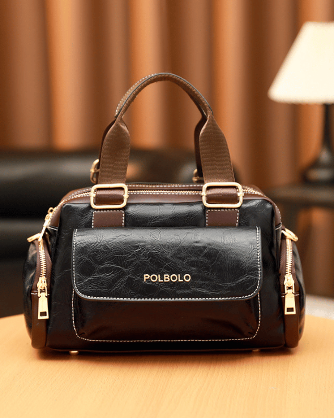 Borsa multiscomparto vintage Valersia Polbolo | Design spazioso e funzionale