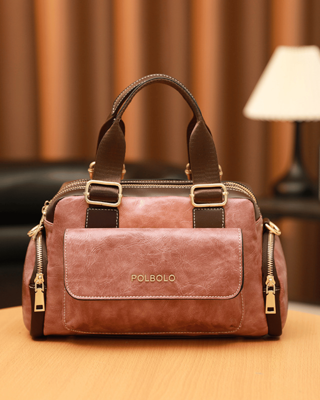 Borsa multiscomparto vintage Valersia Polbolo | Design spazioso e funzionale