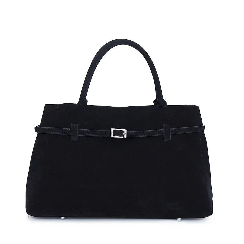 Valersia Elegant bag with vintage suede belt