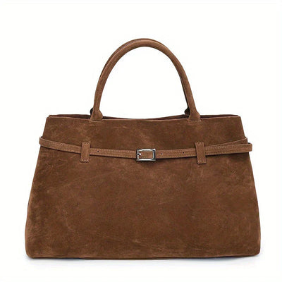 Valersia Elegant bag with vintage suede belt
