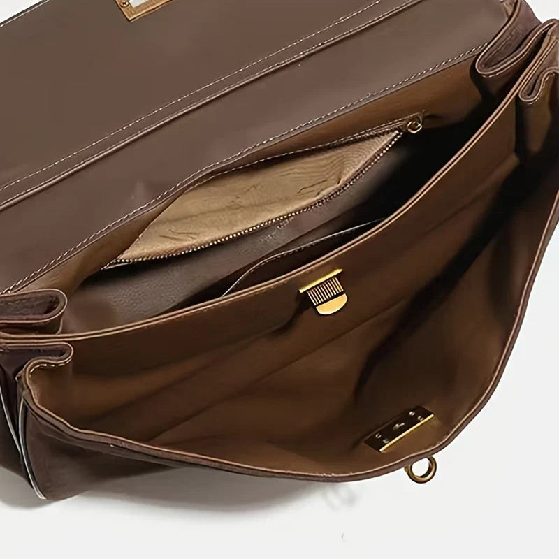 Valersia  Luxury Leather Suede Bag