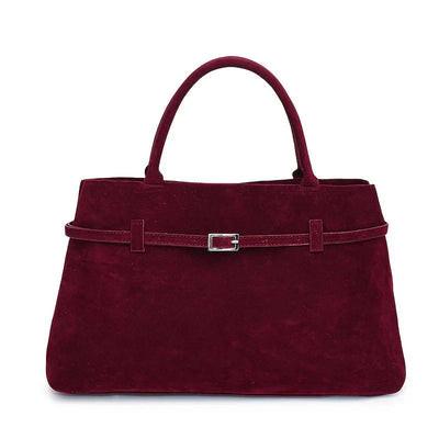 Valersia Elegant bag with vintage suede belt