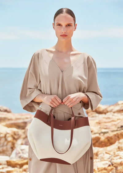 Valersia Poléne bag in genuine leather | Elegant and spacious design