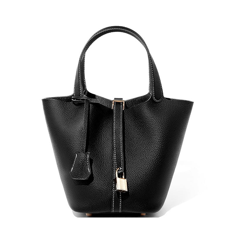 Valersia Picotin Genuine Leather Mini Bag | Luxury & Compact Design