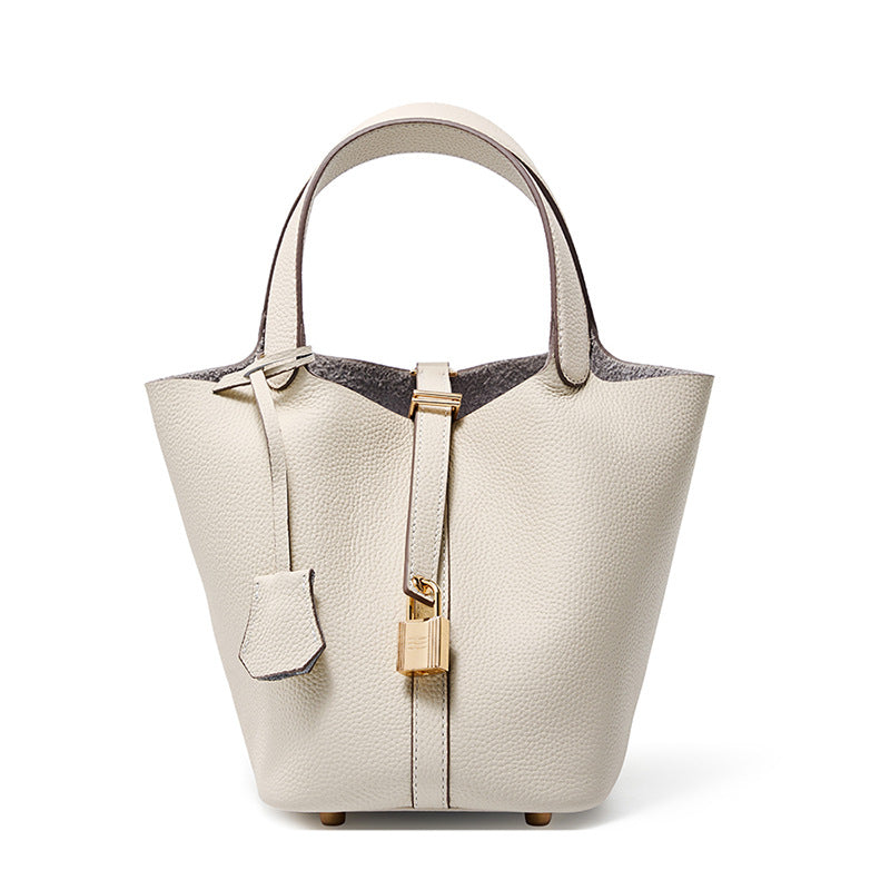 Valersia Picotin Genuine Leather Mini Bag | Luxury & Compact Design