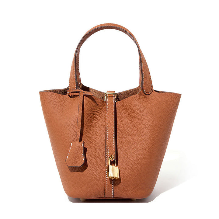 Valersia Picotin Genuine Leather Mini Bag | Luxury & Compact Design