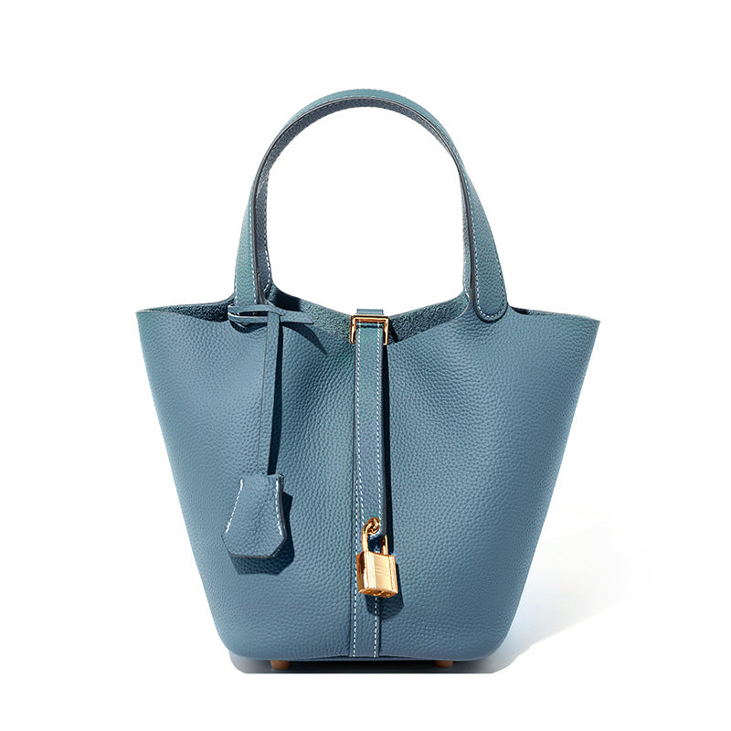Valersia Picotin Genuine Leather Mini Bag | Luxury & Compact Design