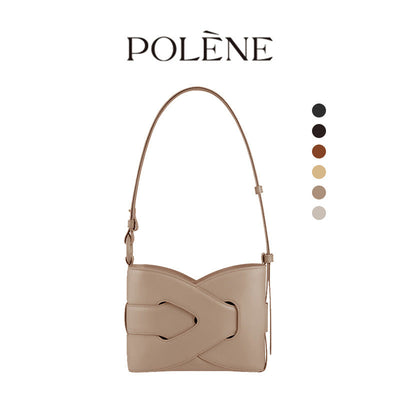 Polène Nodde Seau | Genuine Leather & Unique Elegance