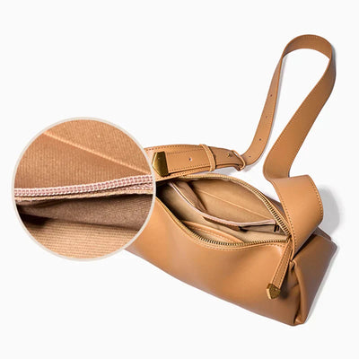 Valersia Split Cowhide Élégance Bag | Timeless elegance and functionality