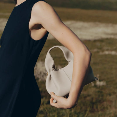 Valersia Poléne Numéro Mini Leather Bag | Elegant and Compact Design
