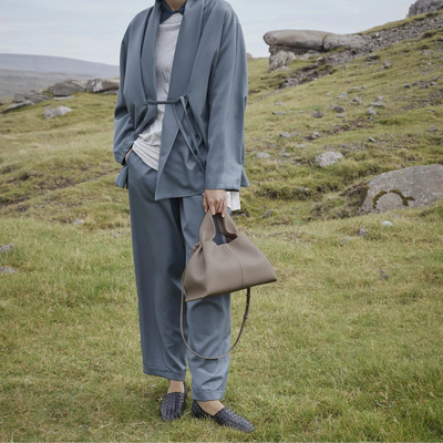 Valersia Poléne Numéro Mini Leather Bag | Elegant and Compact Design