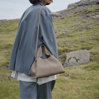 Valersia Poléne Numéro Mini Leather Bag | Elegant and Compact Design