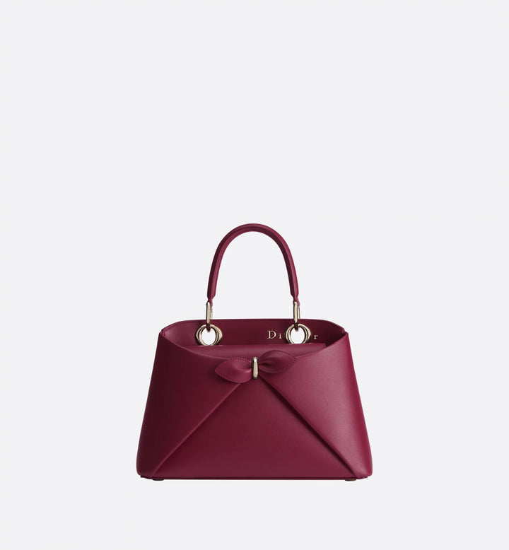 Valersia Dior Cigale Bag – Elegant Top Handle Leather Handbag