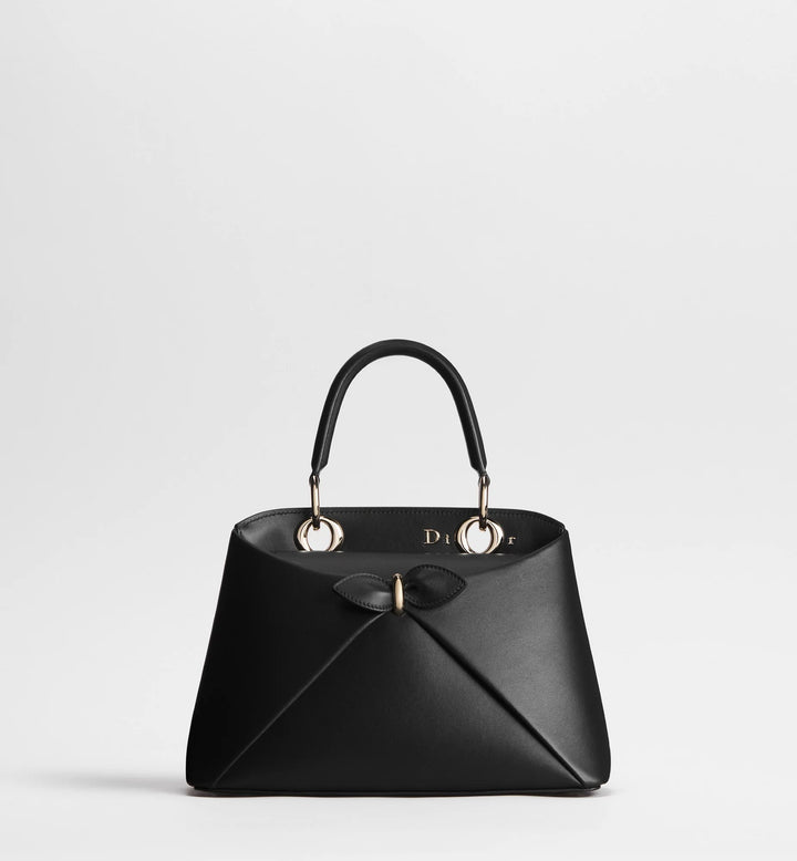 Valersia Dior Cigale Bag – Elegant Top Handle Leather Handbag