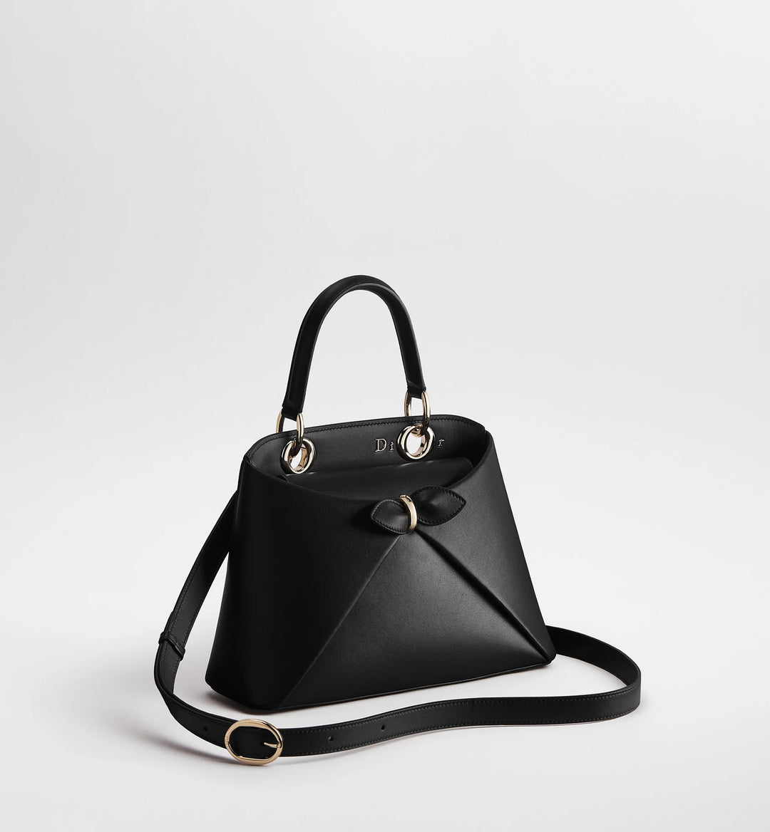 Valersia Dior Cigale Bag – Elegant Top Handle Leather Handbag