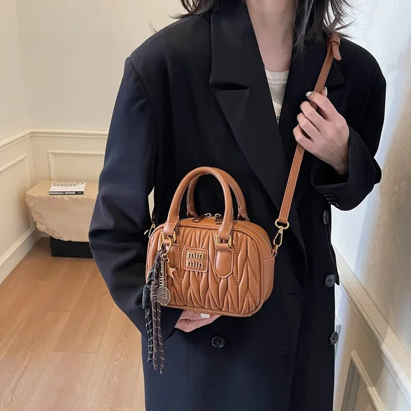 Valersia Mio Matelassé Napa leather bag | The iconic accessory for the modern woman