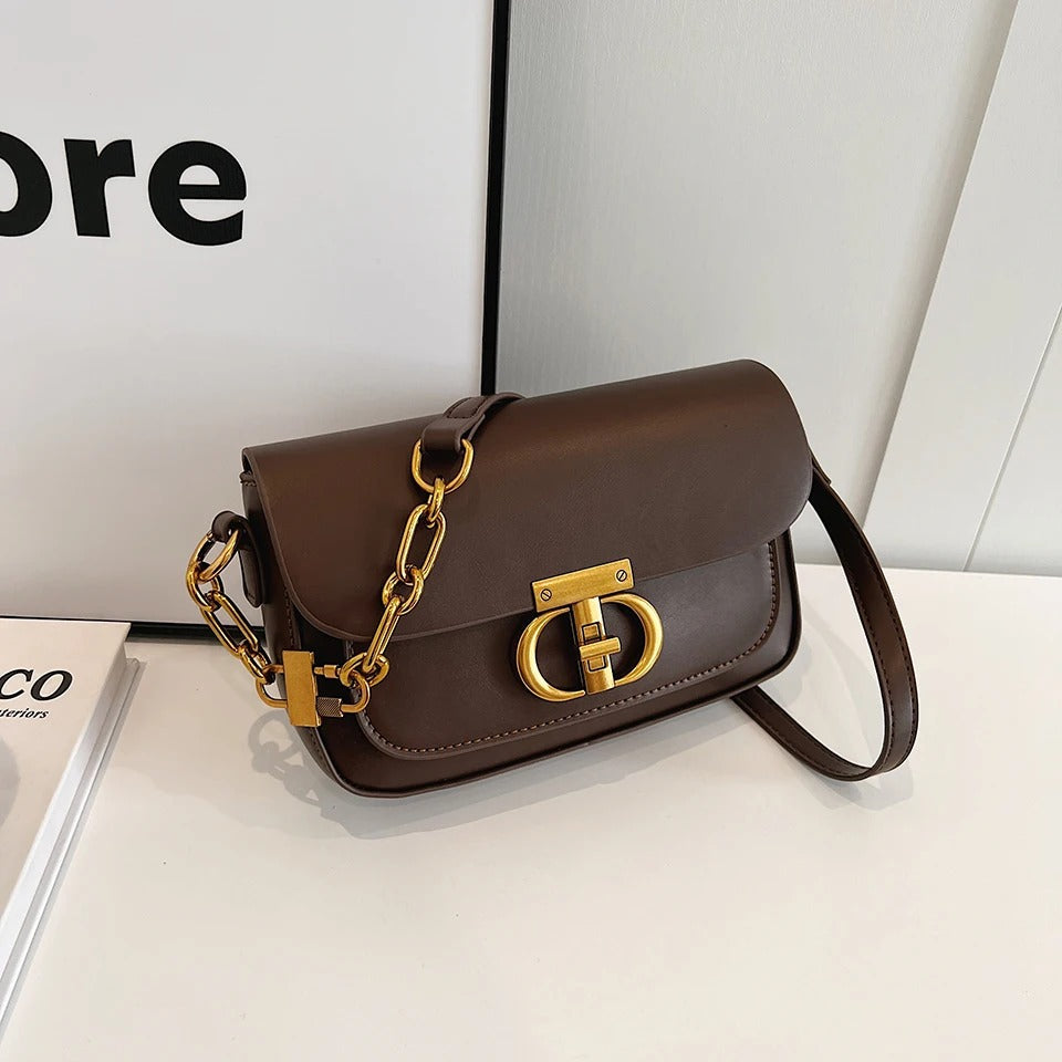Valersia Luxury leather shoulder bag | Elegant and timeless design